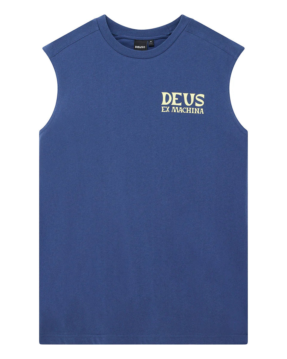 DEUS EX MACHINA CHINOOK MUSCLE - MECHANIC BLUE