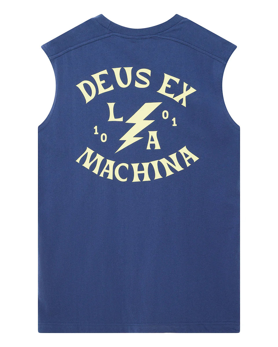 DEUS EX MACHINA CHINOOK MUSCLE - MECHANIC BLUE