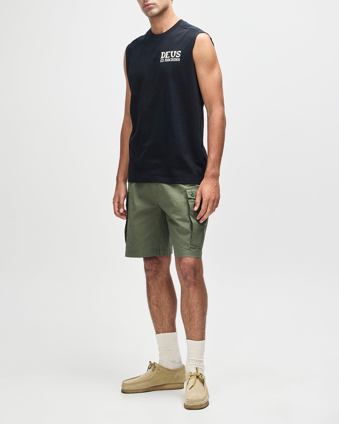 DEUS EX MACHINA Chinook Muscle - Black
