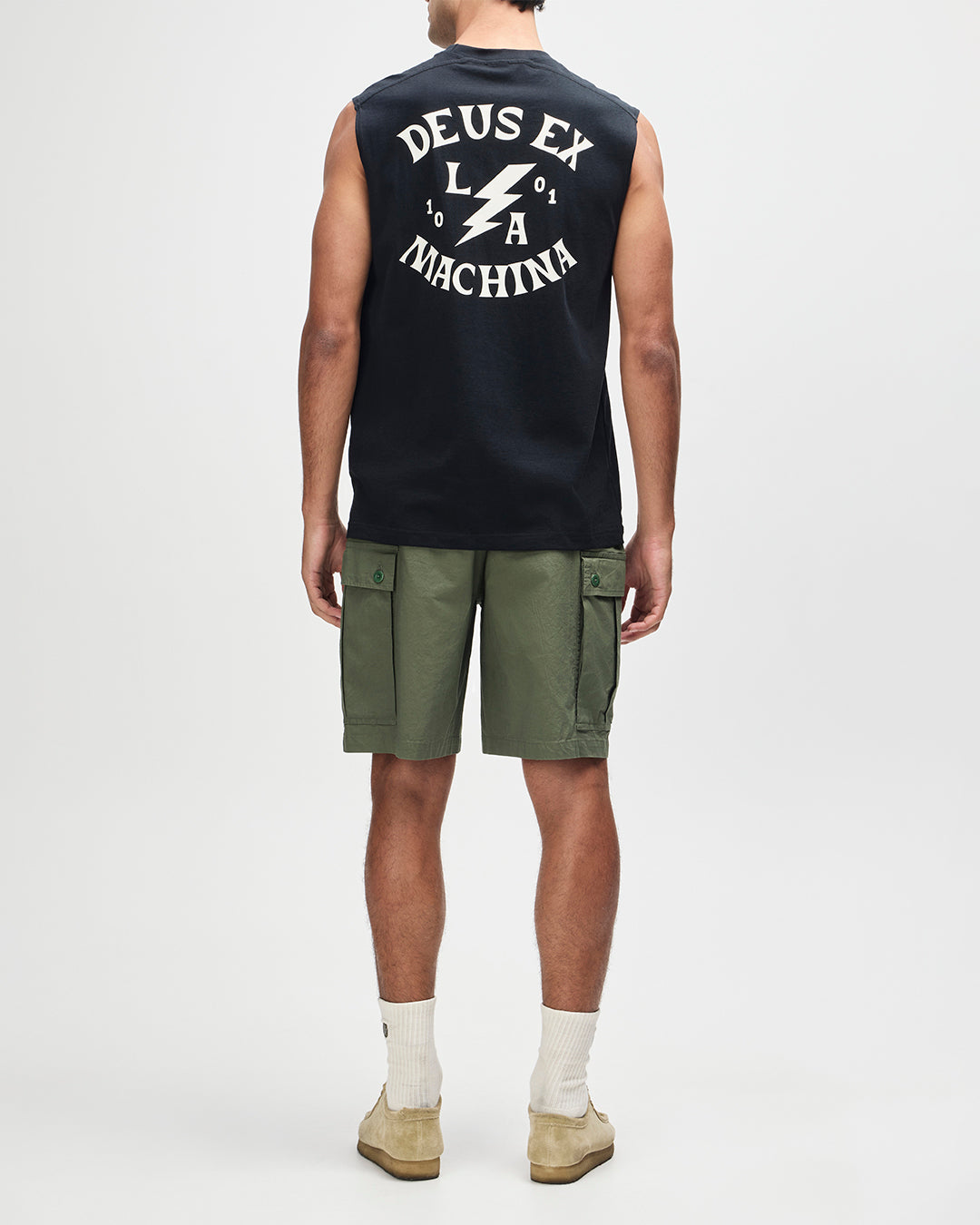 DEUS EX MACHINA Chinook Muscle - Black