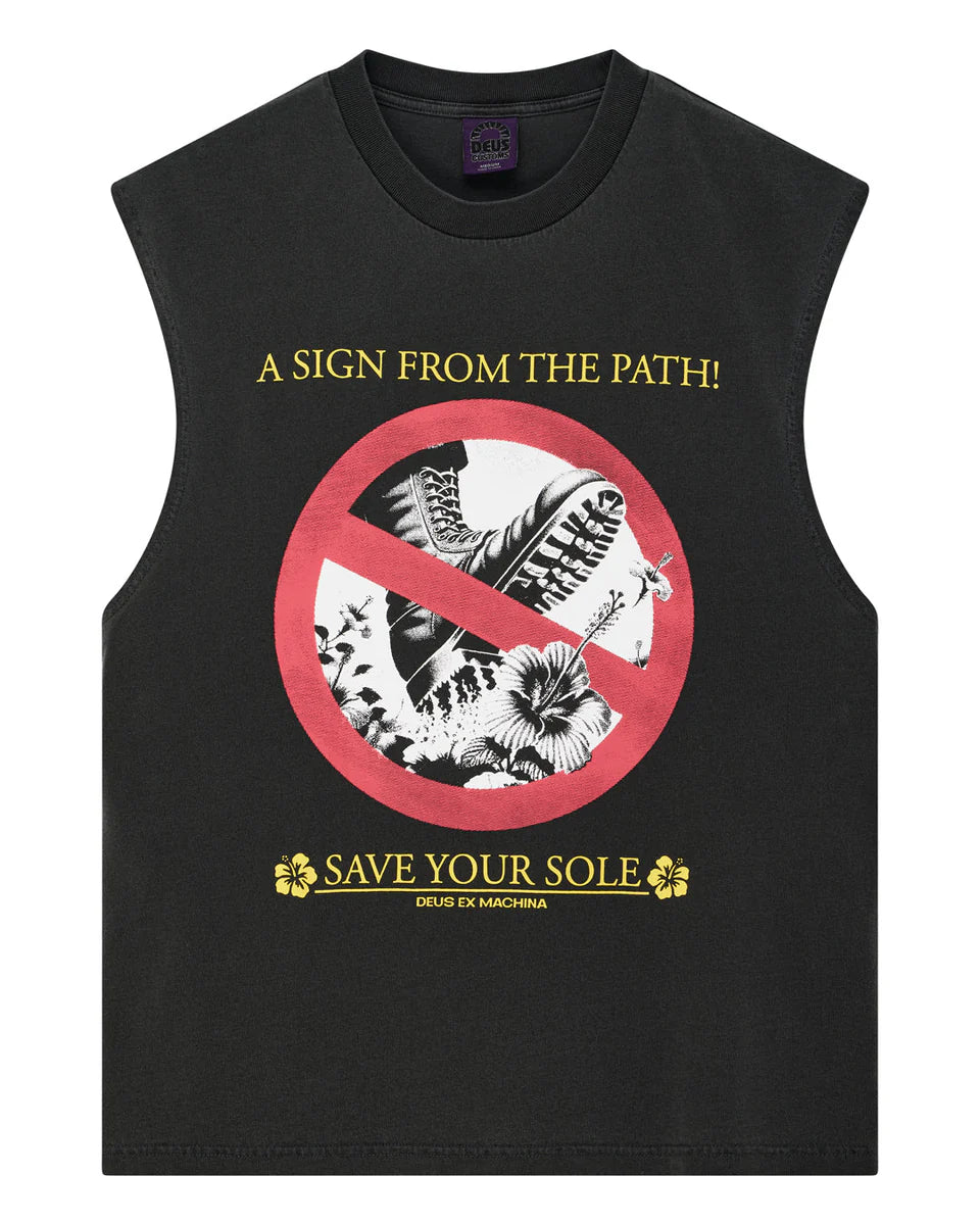 DEUS EX MACHINA SAVE YOUR SOLE MUSCLE - ANTHRACITE