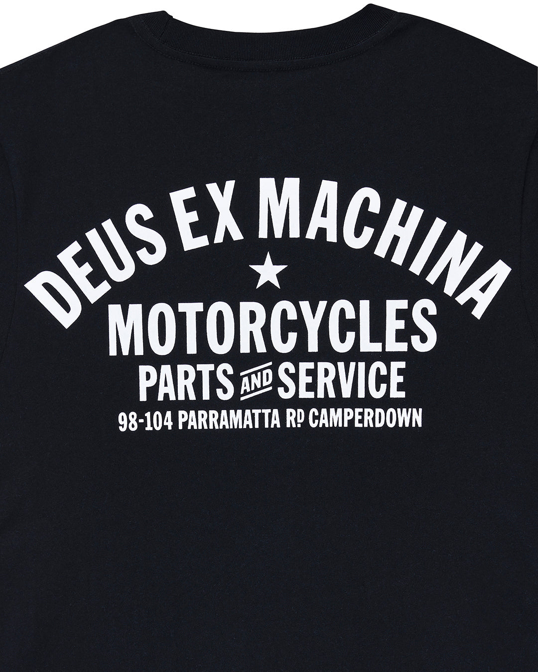 DEUS EX MACHINA CAMPERDOWN ADDRESS - BLACK