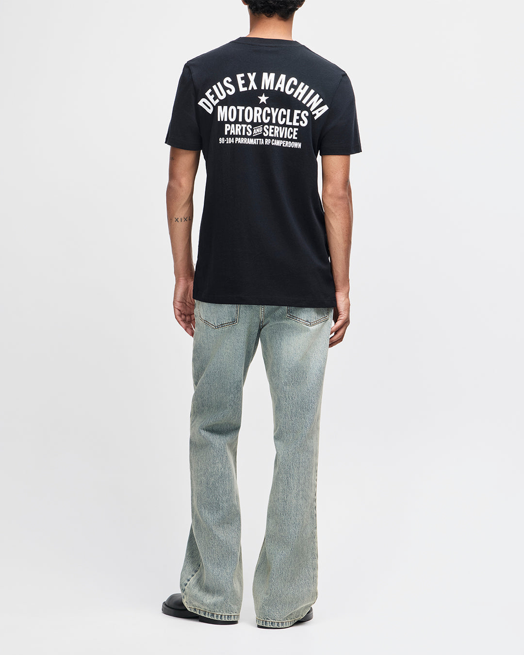 DEUS EX MACHINA CAMPERDOWN ADDRESS - BLACK