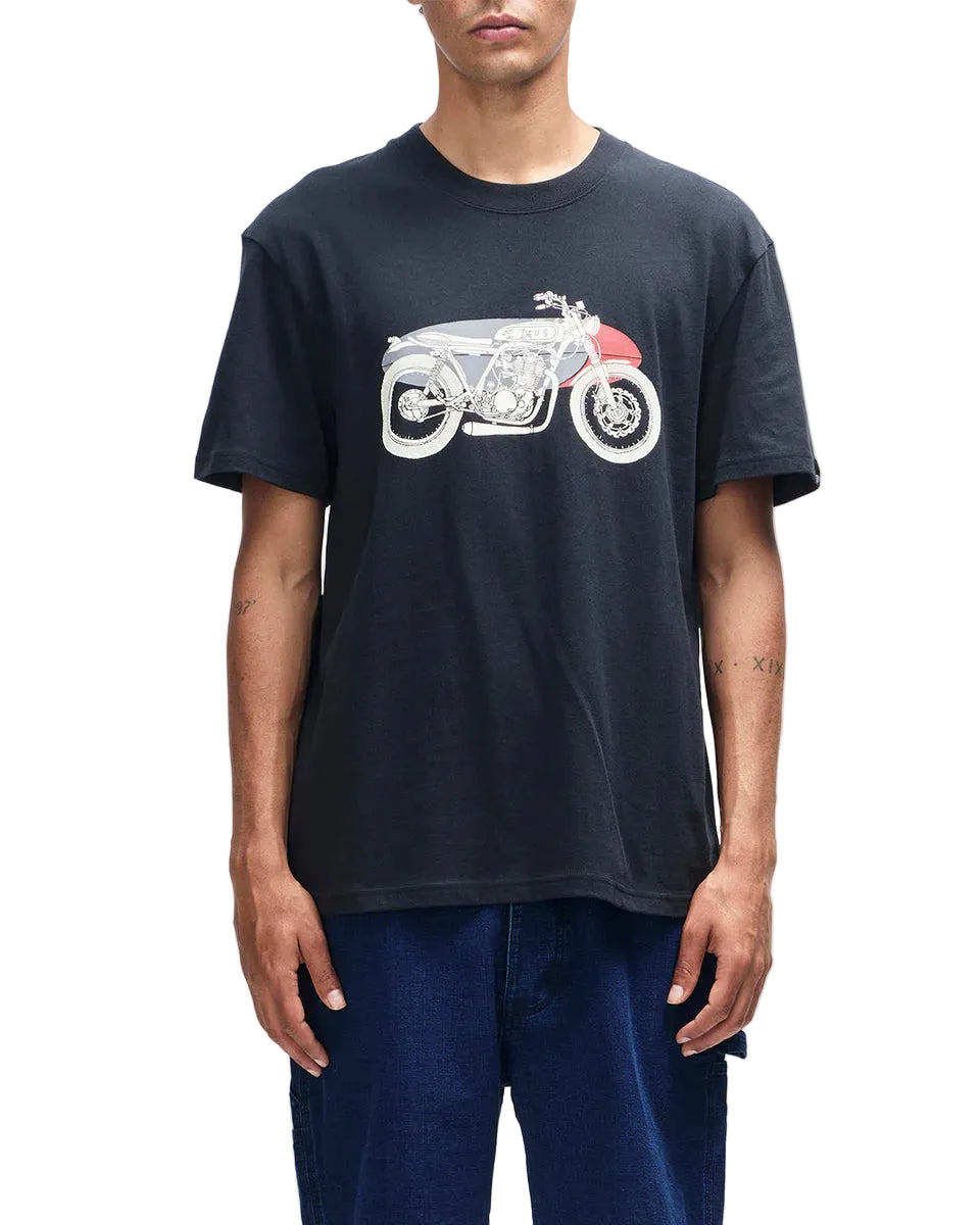 DEUS EX MACHINA DROVERS DOG TEE - BLACK
