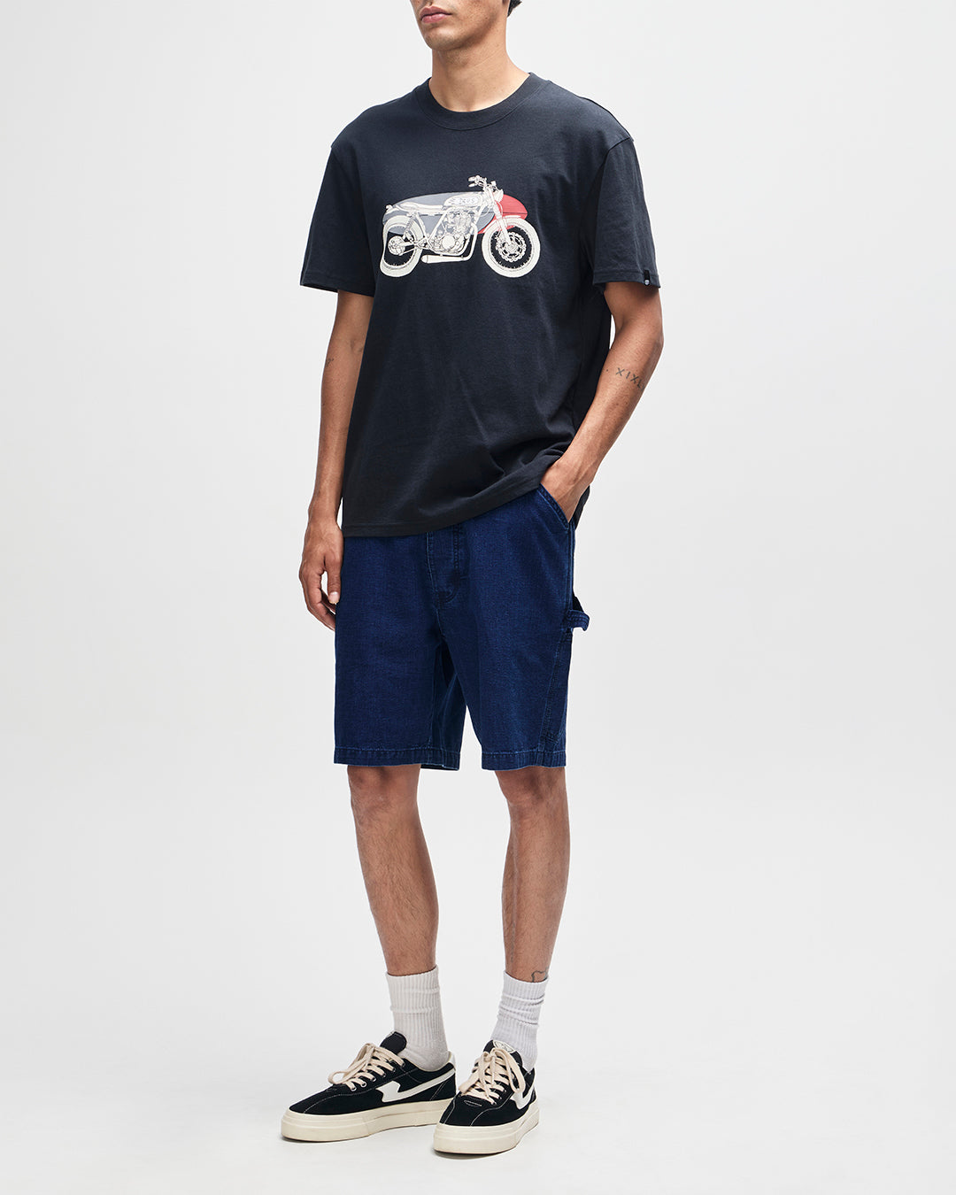 DEUS EX MACHINA Drovers Dog Tee - Black