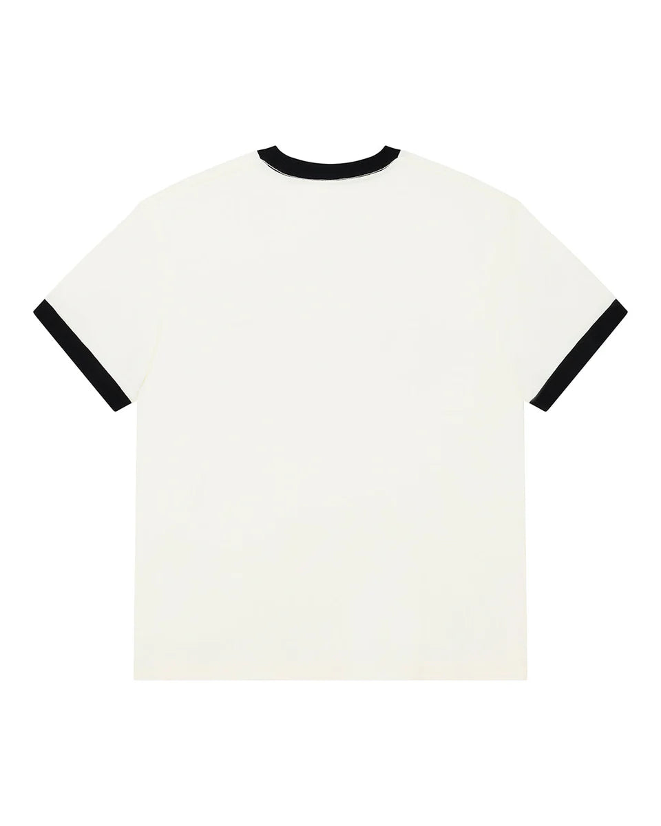 DEUS EX MACHINA ARROWS RINGER TEE - PRISTINE WHITE