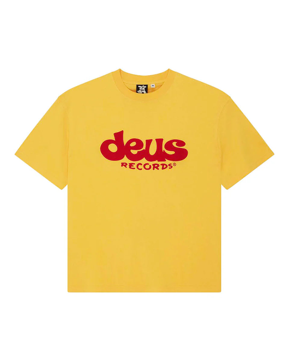 DEUS EX MACHINA SMILE TEE - CITRUS YELLOW