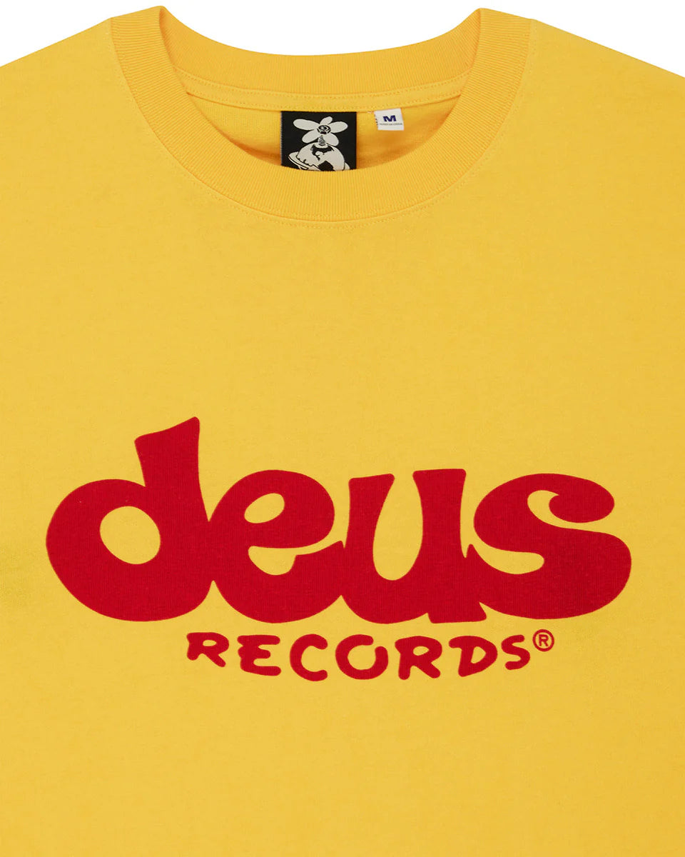 DEUS EX MACHINA SMILE TEE - CITRUS YELLOW