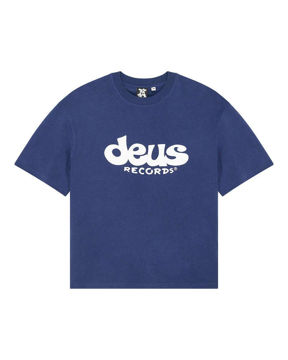 DEUS EX MACHINA SMILE TEE - LIMOGES BLUE