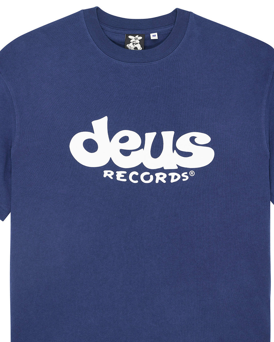 DEUS EX MACHINA SMILE TEE - LIMOGES BLUE