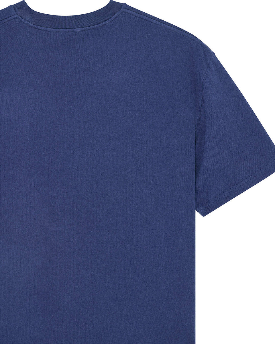 DEUS EX MACHINA SMILE TEE - LIMOGES BLUE
