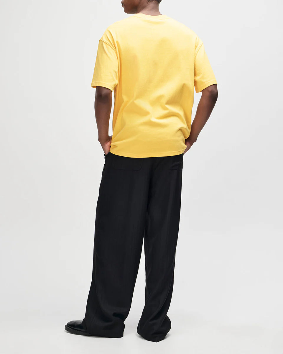 DEUS EX MACHINA SMILE TEE - CITRUS YELLOW