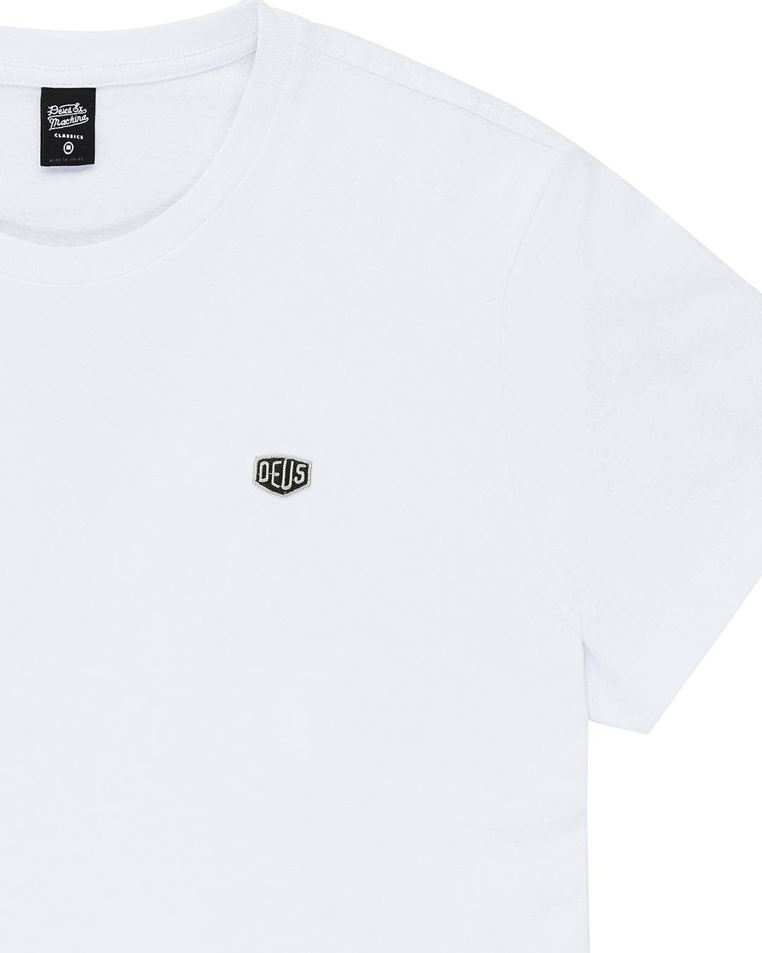 DEUS EX MACHINA SHIELD STANDARD TEE - WHITE