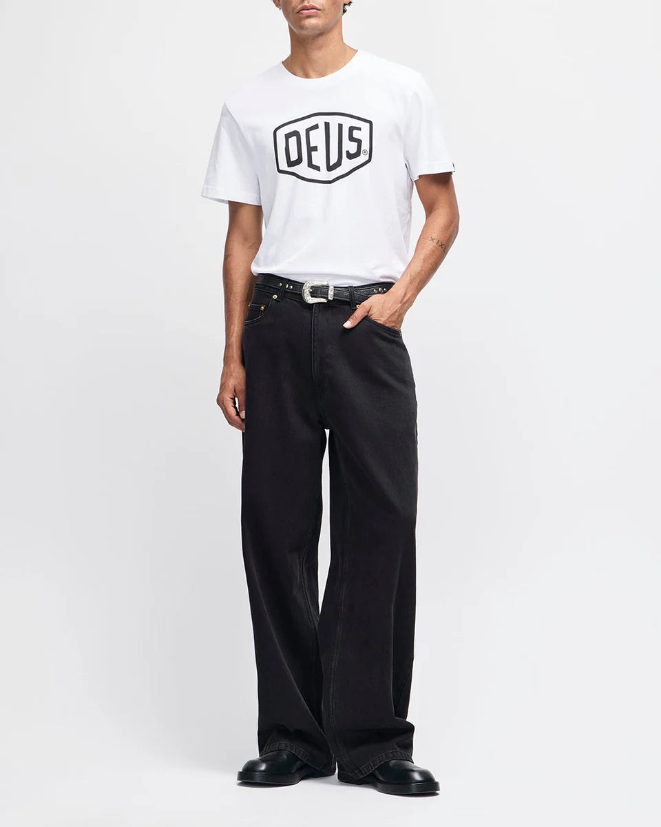 Deus Ex Machina Shield Tee — White — view 8