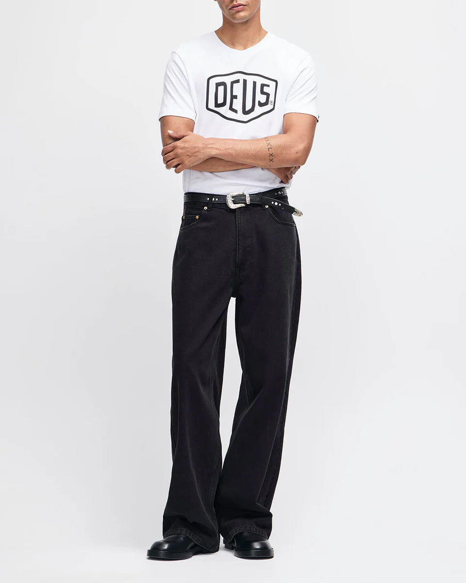 Deus Ex Machina Shield Tee — White — view 7