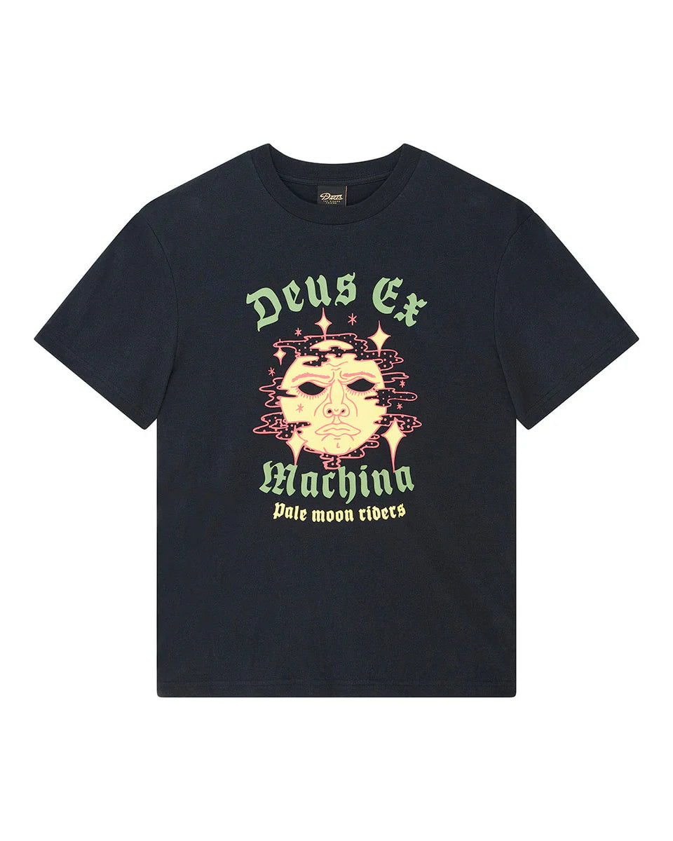 DEUS EX MACHINA SOLARIS TEE - BLACK