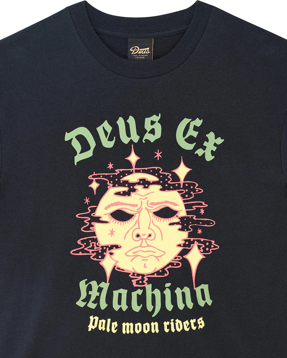 DEUS EX MACHINA SOLARIS TEE - BLACK