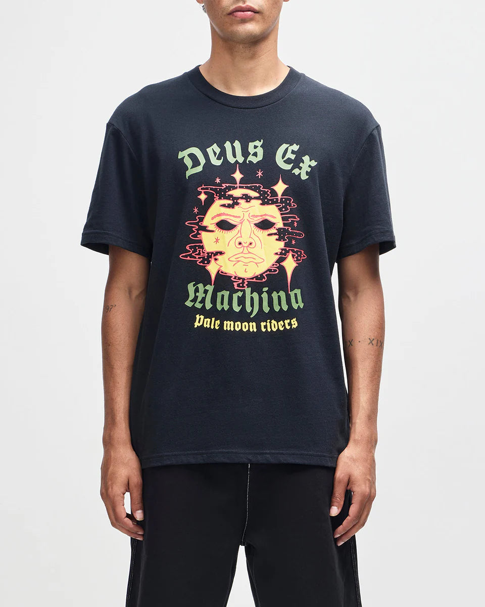 DEUS EX MACHINA SOLARIS TEE - BLACK