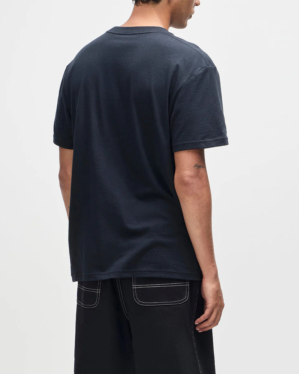 DEUS EX MACHINA SOLARIS TEE - BLACK