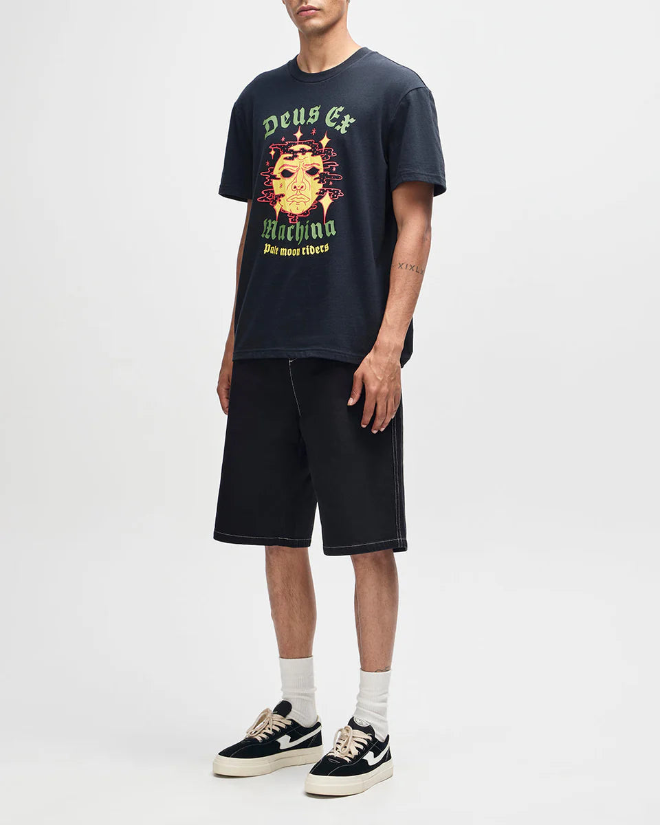 DEUS EX MACHINA SOLARIS TEE - BLACK
