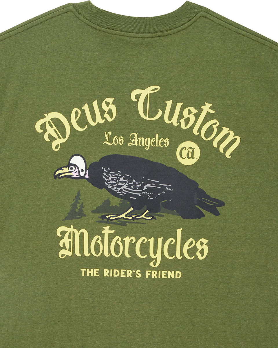 DEUS EX MACHINA BEEP-BEEP TEE - PINE GREEN