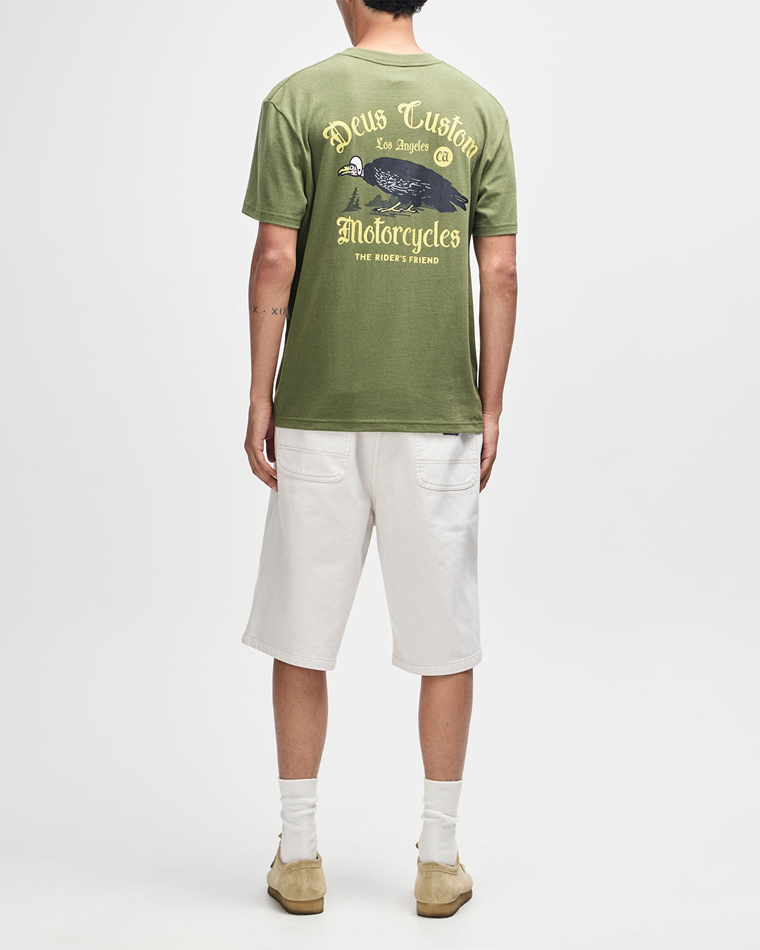 DEUS EX MACHINA Beep-Beep Tee - Pine Green