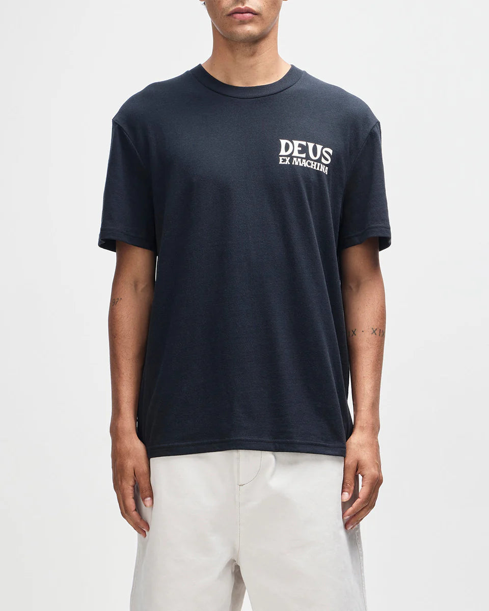 DEUS EX MACHINA CHINOOK TEE - BLACK