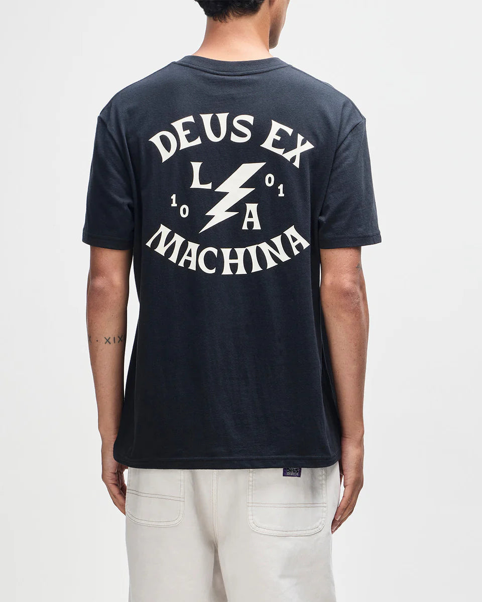 DEUS EX MACHINA CHINOOK TEE - BLACK