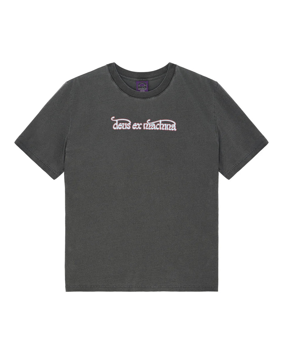 DEUS EX MACHINA VIRTUAL INSANITY TEE - ANTHRACITE