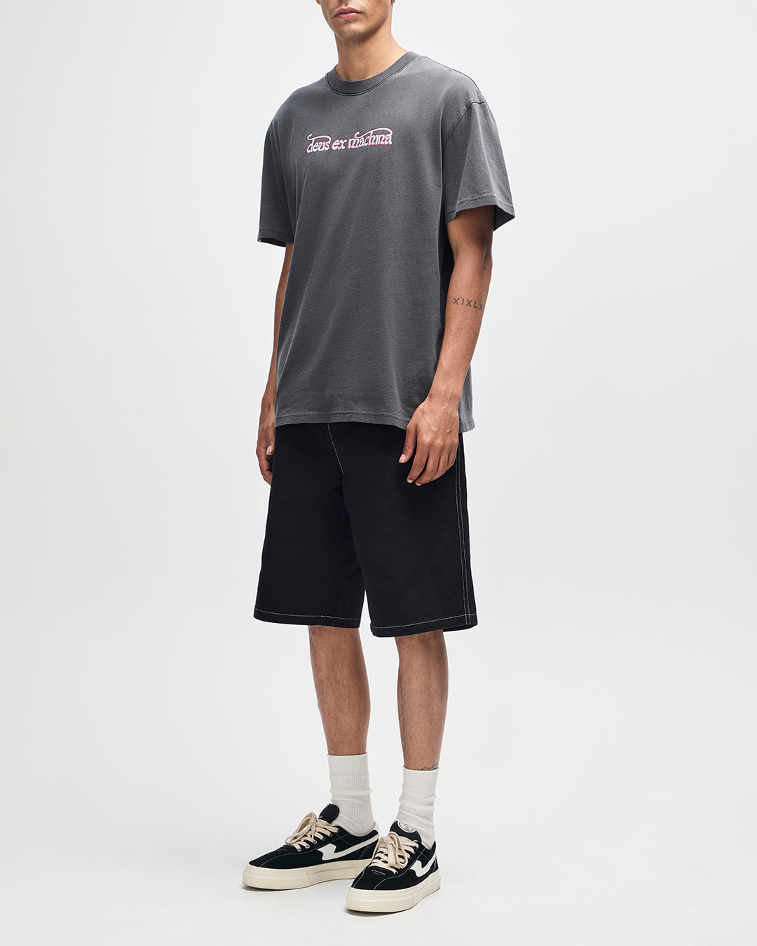 DEUS EX MACHINA Virtual Insanity Tee - Anthracite