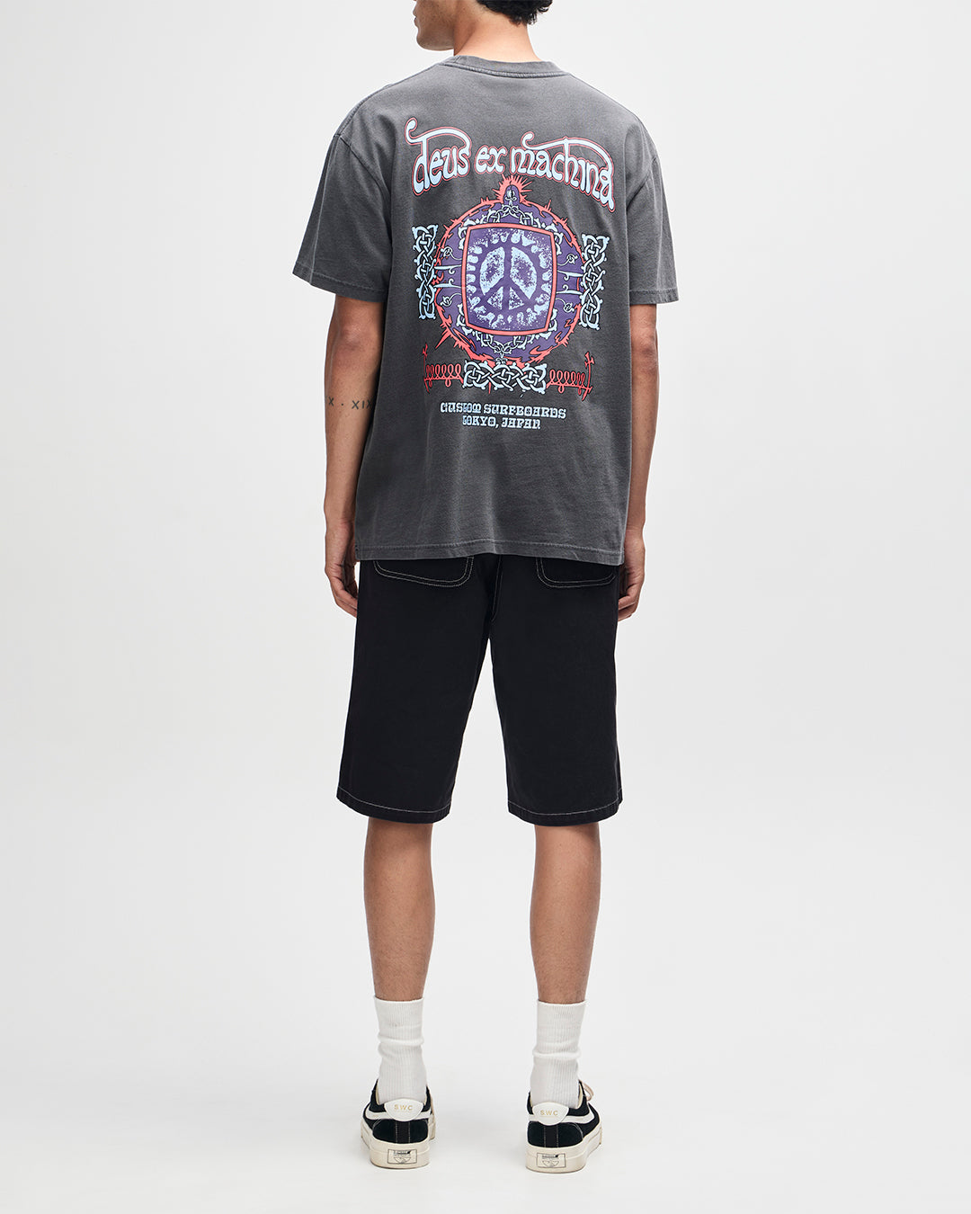 DEUS EX MACHINA Virtual Insanity Tee - Anthracite