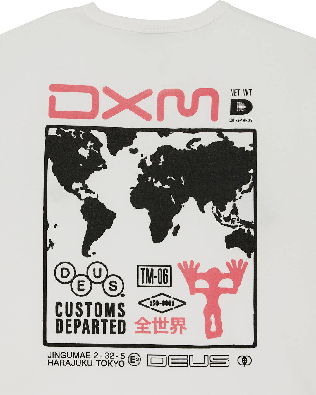 DEUS EX MACHINA Departed Tee - Vintage White