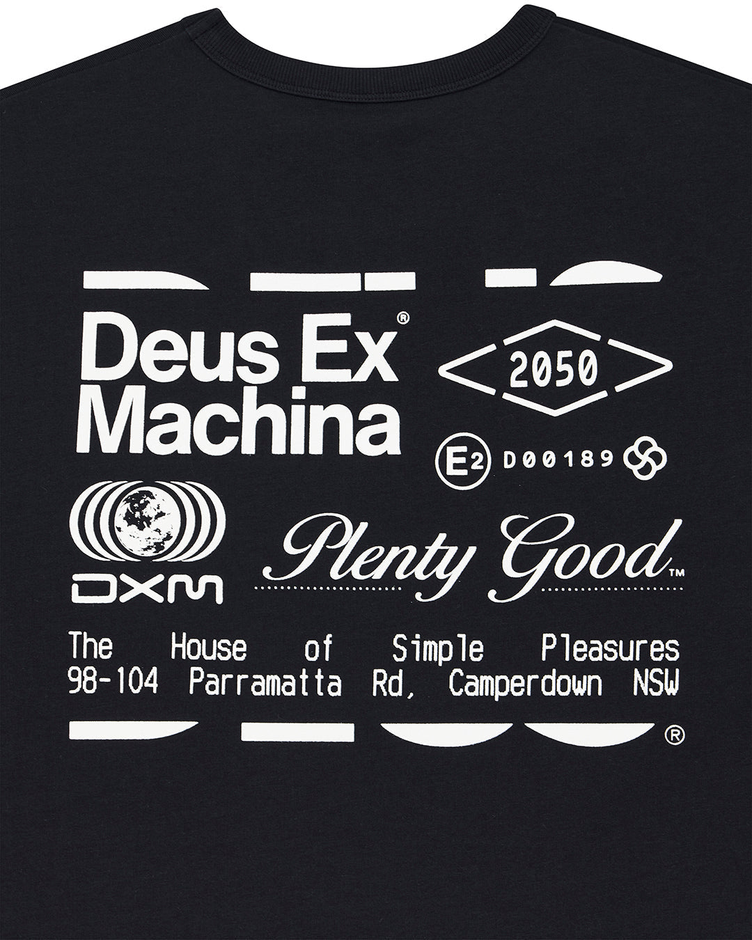 DEUS EX MACHINA Plenty Good Tee - Black