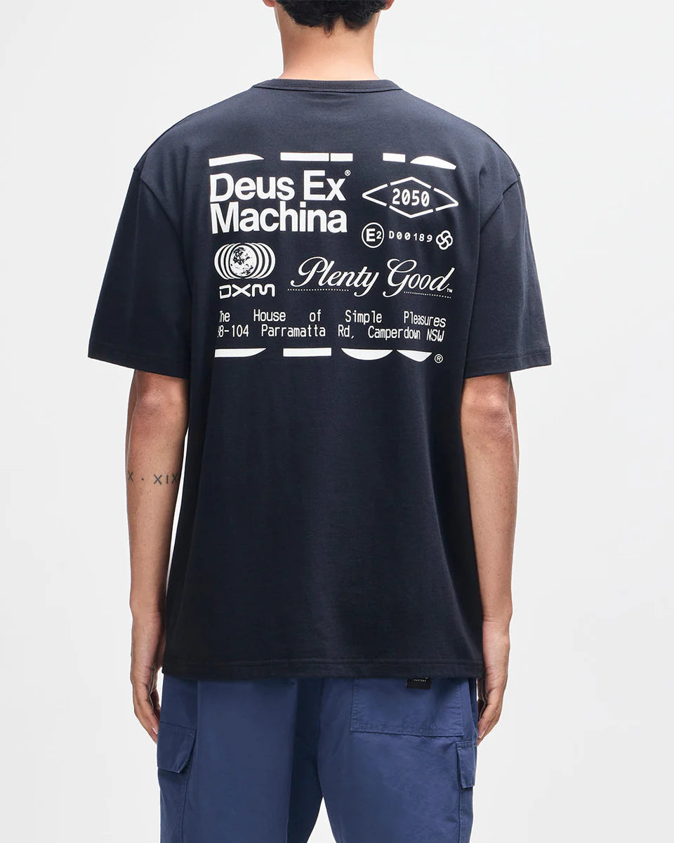 DEUS EX MACHINA PLENTY GOOD TEE - BLACK