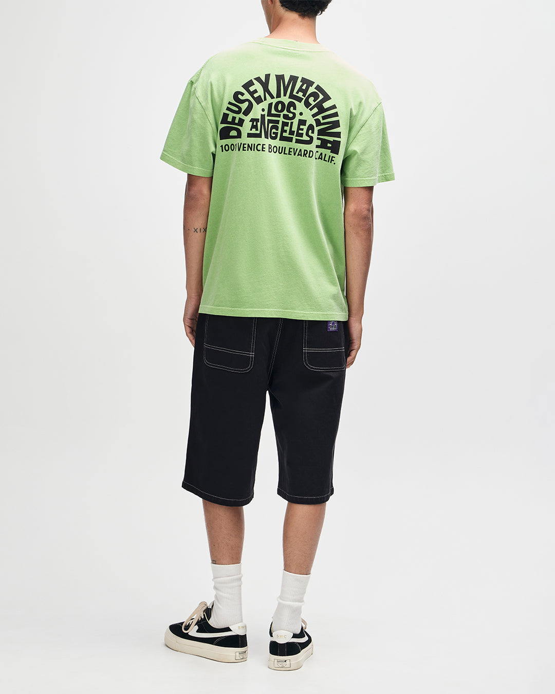 DEUS EX MACHINA Los Angeles Address Tee - Parrot Green