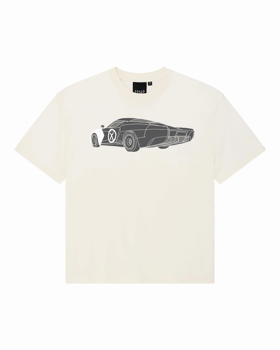 DEUS EX MACHINA DEUS X AGTZ TWIN TAIL SERIES TEE - BONE WHITE