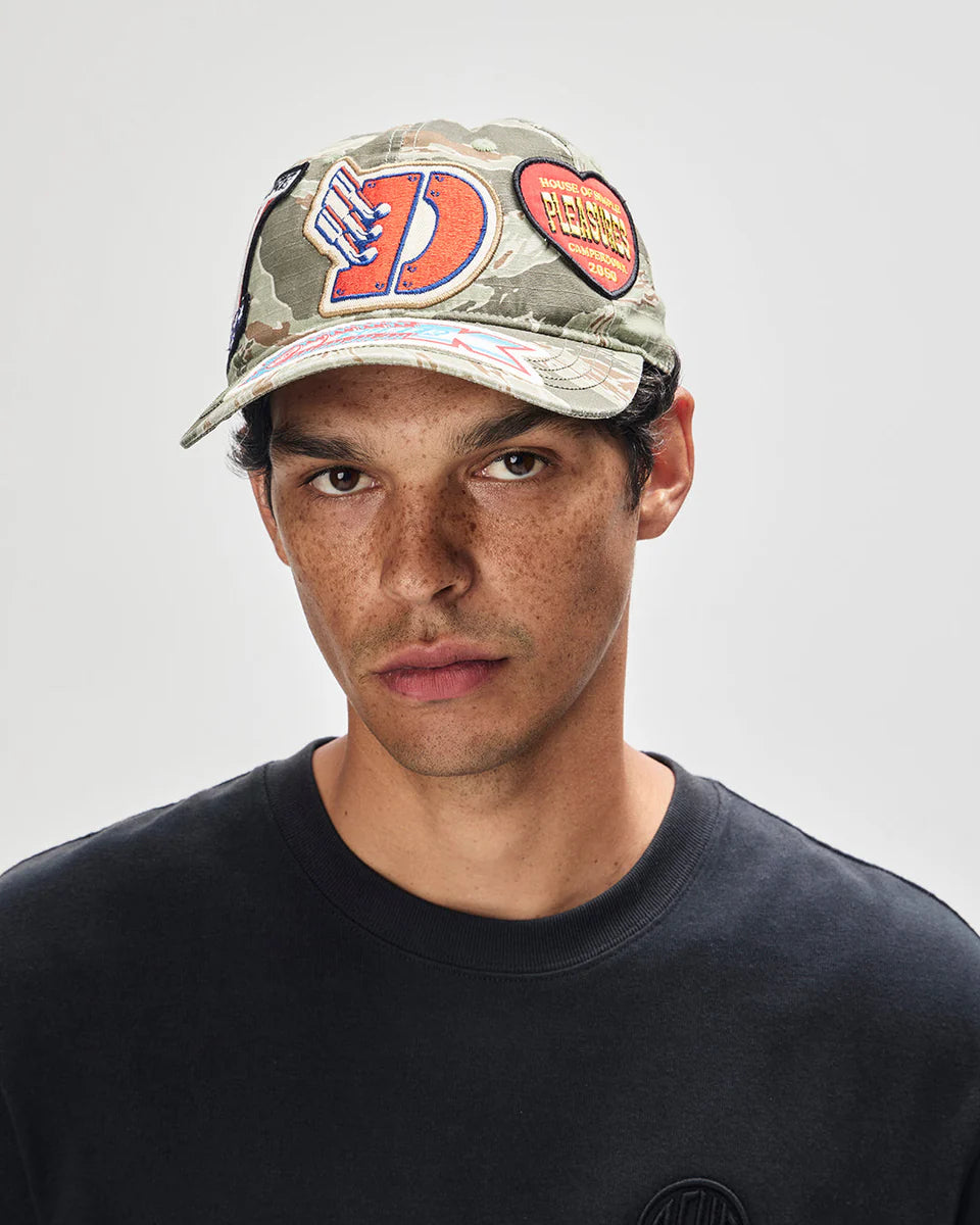 DEUS EX MACHINA HIDE & SEEK CAP - GROUND COVER GREEN
