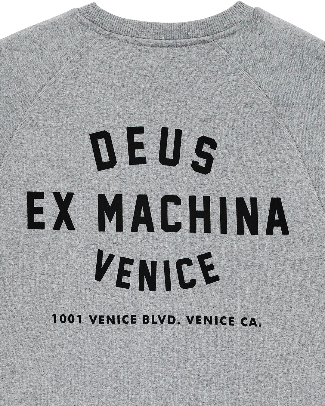 DEUS EX MACHINA VENICE ADDRESS CREW - GREY MARLE
