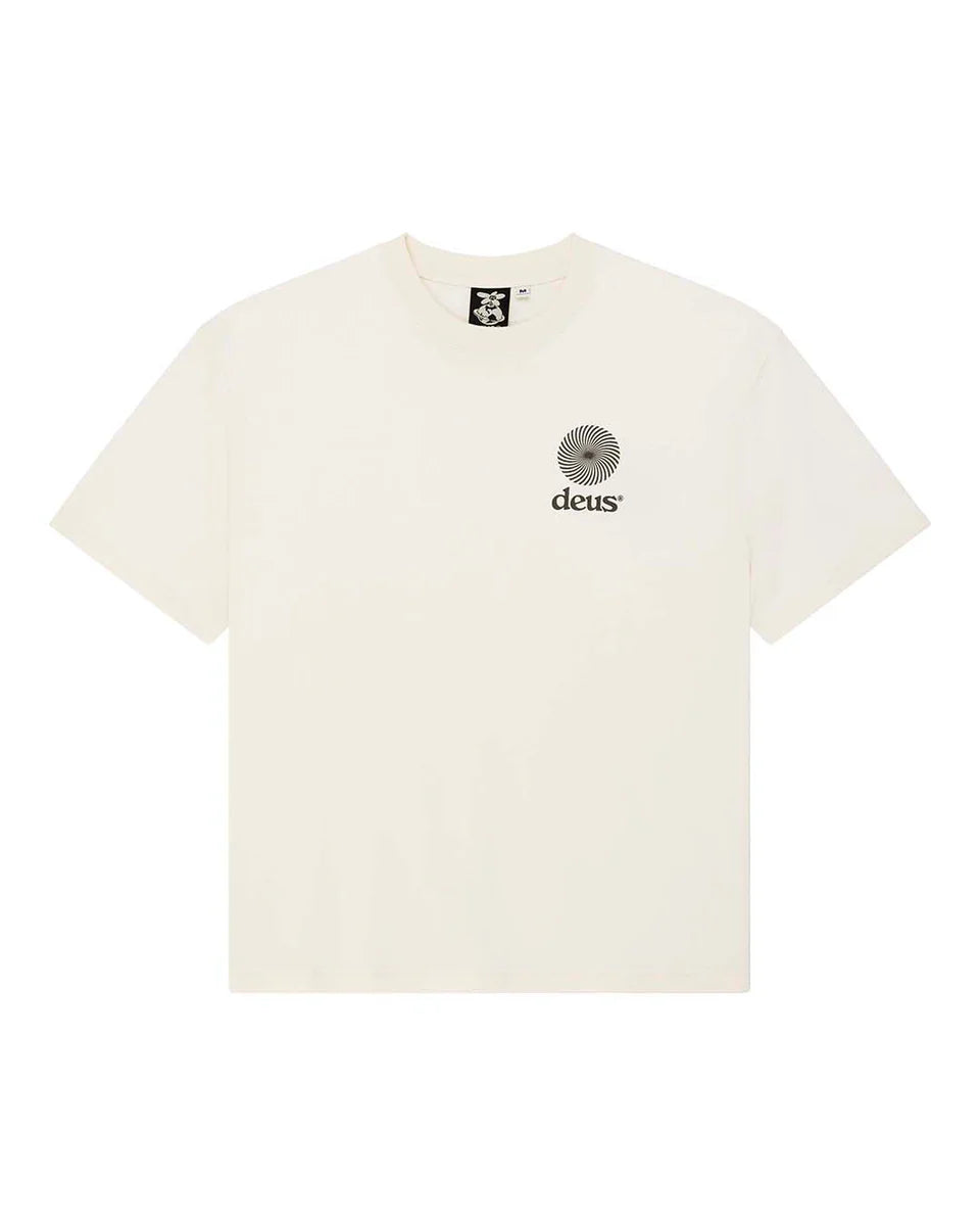 DEUS EX MACHINA STRATA TEE - DIRTY WHITE