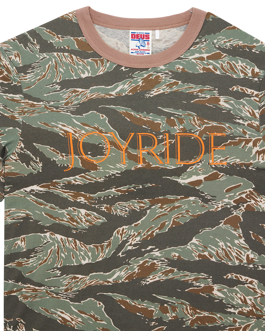DEUS EX MACHINA Joyride Ringer Tee - Ground Cover Green