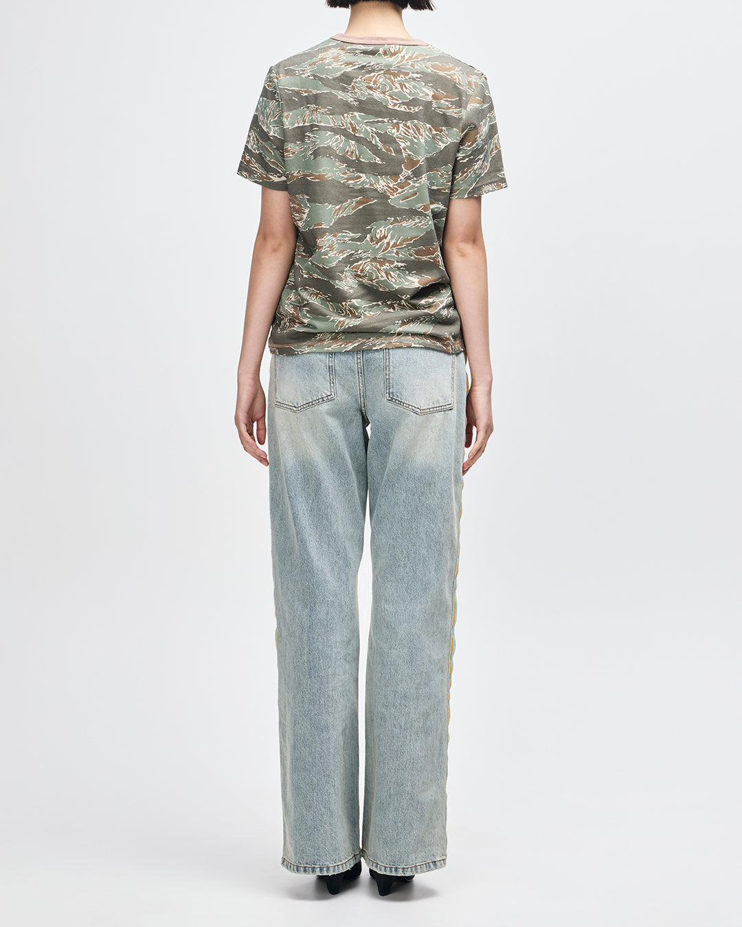 DEUS EX MACHINA Joyride Ringer Tee - Ground Cover Green
