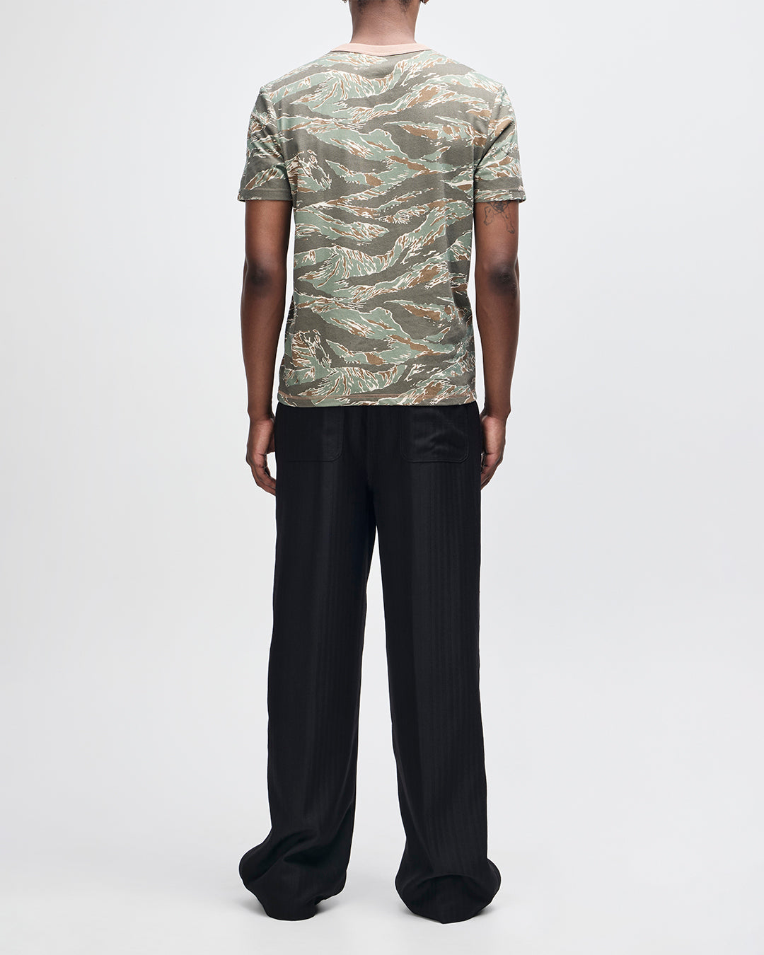 DEUS EX MACHINA Joyride Ringer Tee - Ground Cover Green
