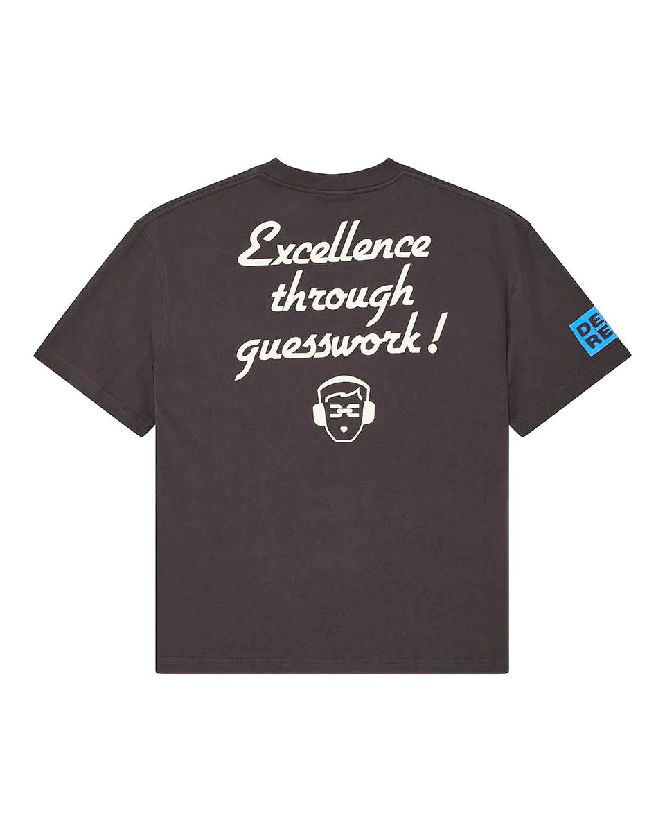 DEUS EX MACHINA WORKING TOWARDS TEE - ANTHRACITE