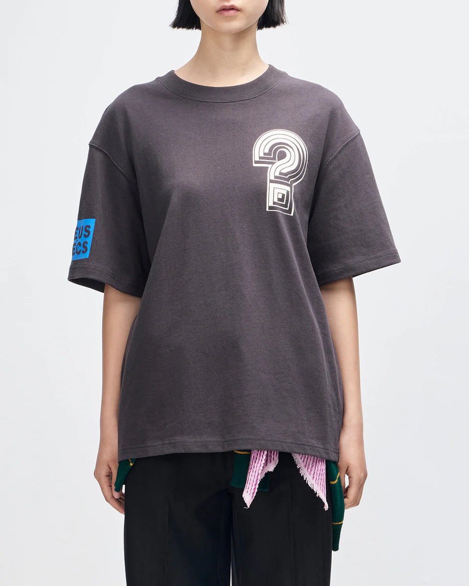 DEUS EX MACHINA WORKING TOWARDS TEE - ANTHRACITE