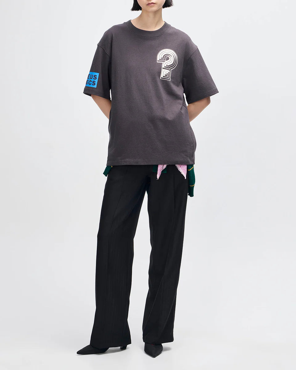 DEUS EX MACHINA WORKING TOWARDS TEE - ANTHRACITE