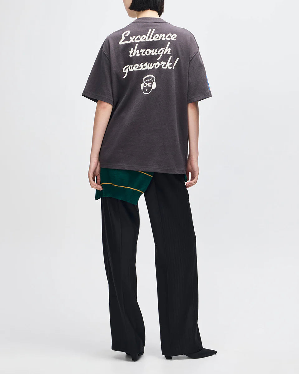 DEUS EX MACHINA WORKING TOWARDS TEE - ANTHRACITE