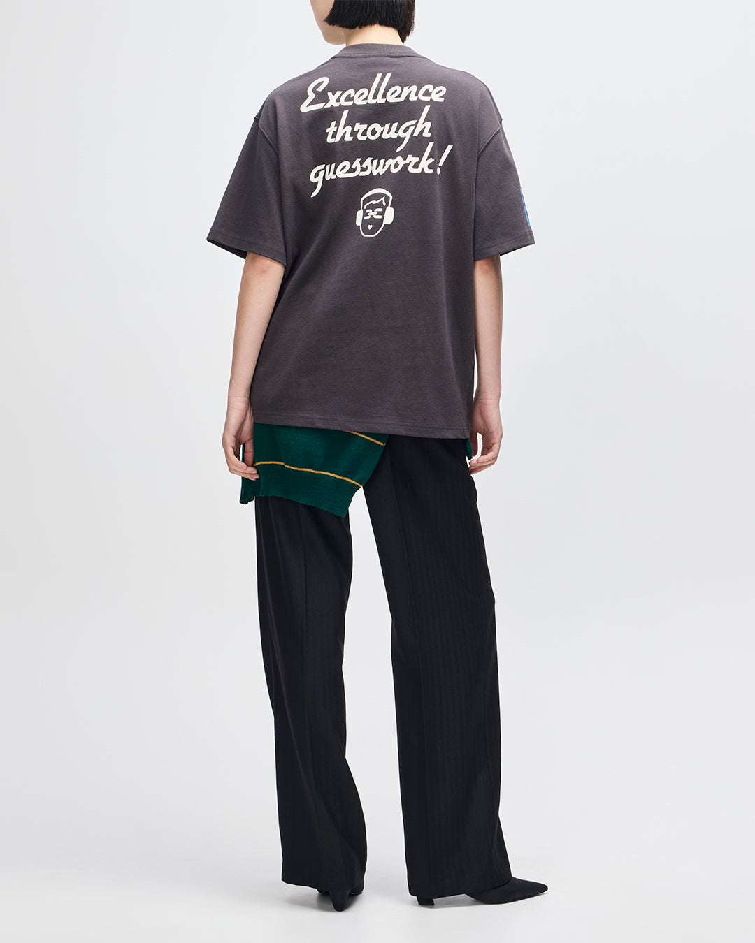 DEUS EX MACHINA Working Towards Tee - Anthracite