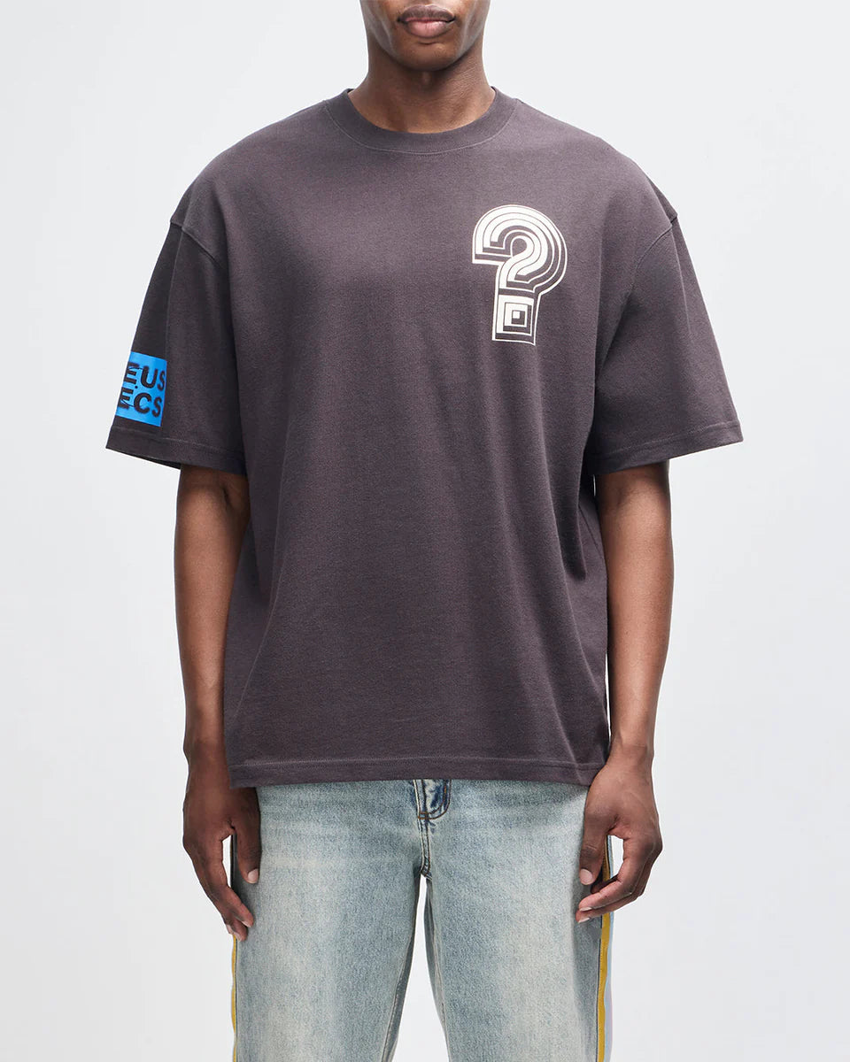 DEUS EX MACHINA WORKING TOWARDS TEE - ANTHRACITE