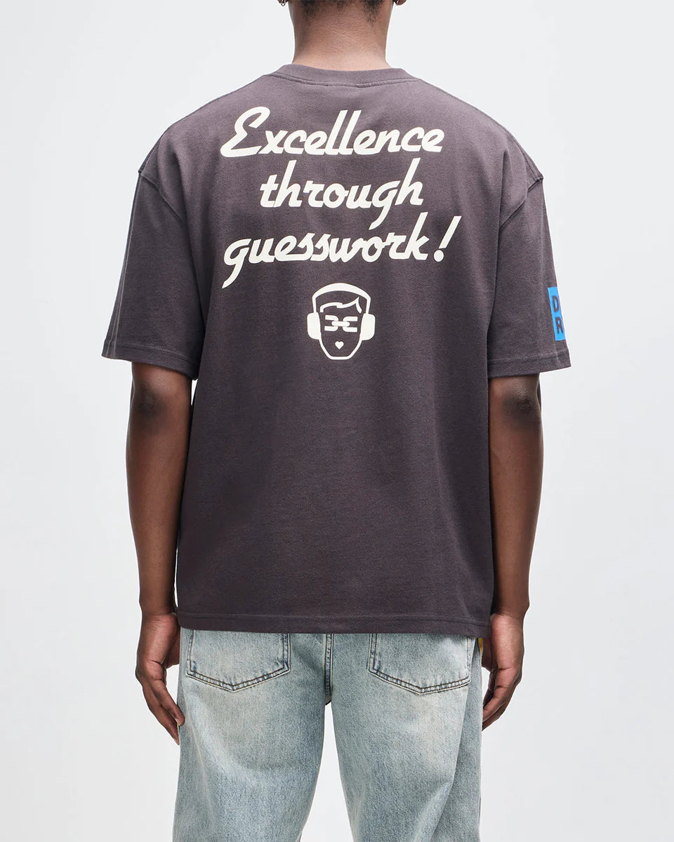 DEUS EX MACHINA WORKING TOWARDS TEE - ANTHRACITE