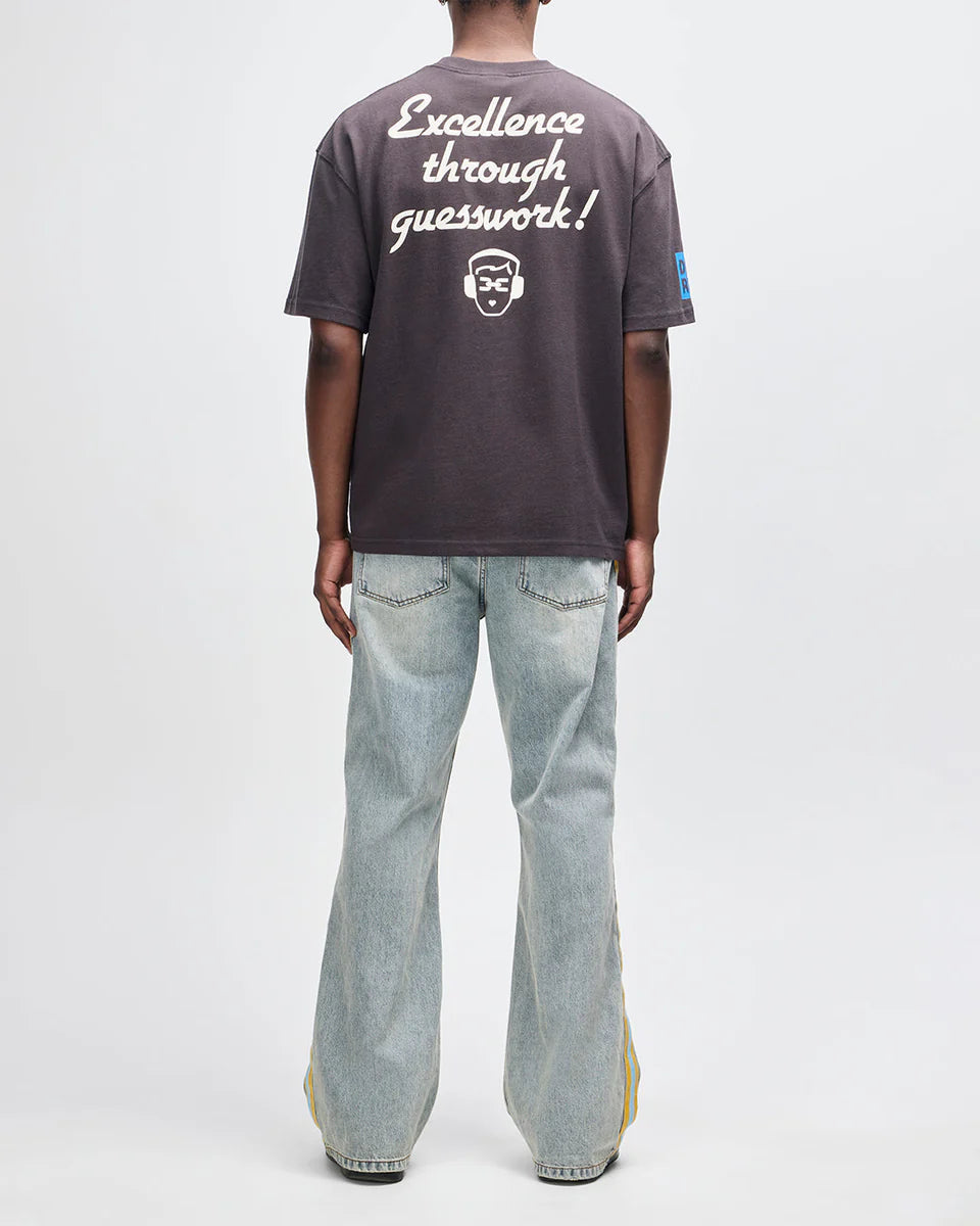 DEUS EX MACHINA WORKING TOWARDS TEE - ANTHRACITE
